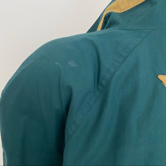 Green/ Dark Teal oversized french coat - Picture 7 of 9